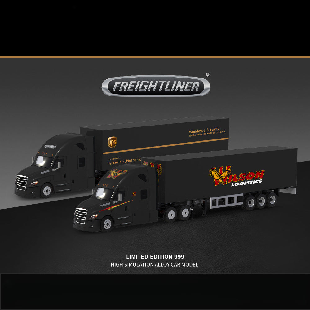 TIMEMICRO * PERKA 1:64 Fläna Container Truck Diecast Model