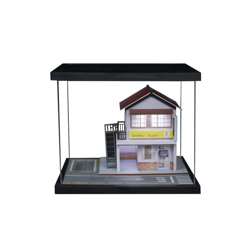 MoreArt 1:64 Street Scene Light Up Diorama Series 07 MODCOLS