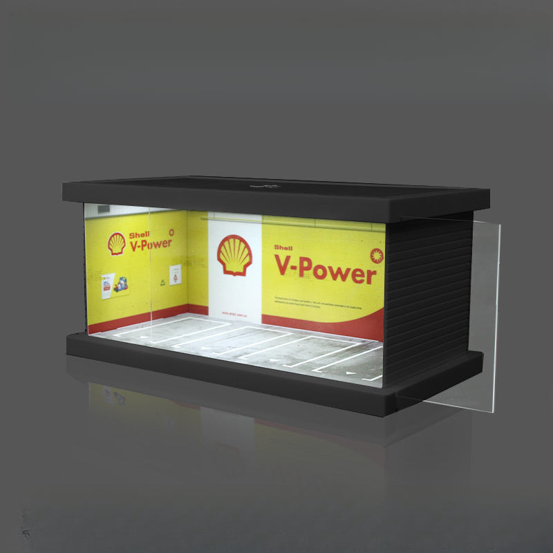 MoreArt 1:64 Shell Marlboro ADVAN Gulf Diorama MODCOLS