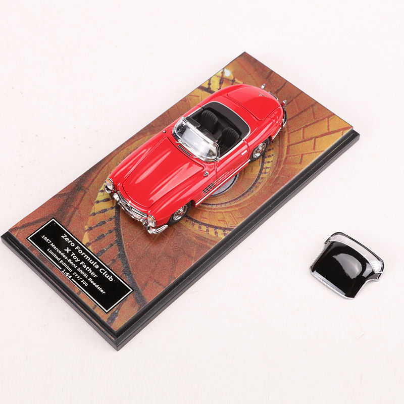 ZFC 1:64 Mercedes Benz 300SL W198 Classic Convertible Diecast Model MODCOLS