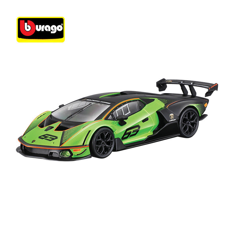 Bburago 1:24 Lamborghini Rally Sports Car Diecast Model MODCOLS