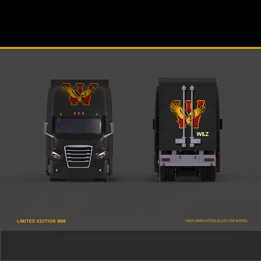 TIMEMICRO * PERKA 1:64 Fläna Container Truck Diecast Model
