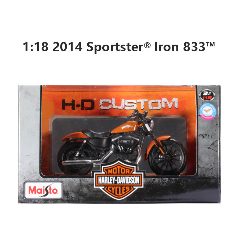 Maisto 1:18 Harley Davidson 2018 CVO Breakout Springer Die cast Motorcycle Model with Base MODCOLS