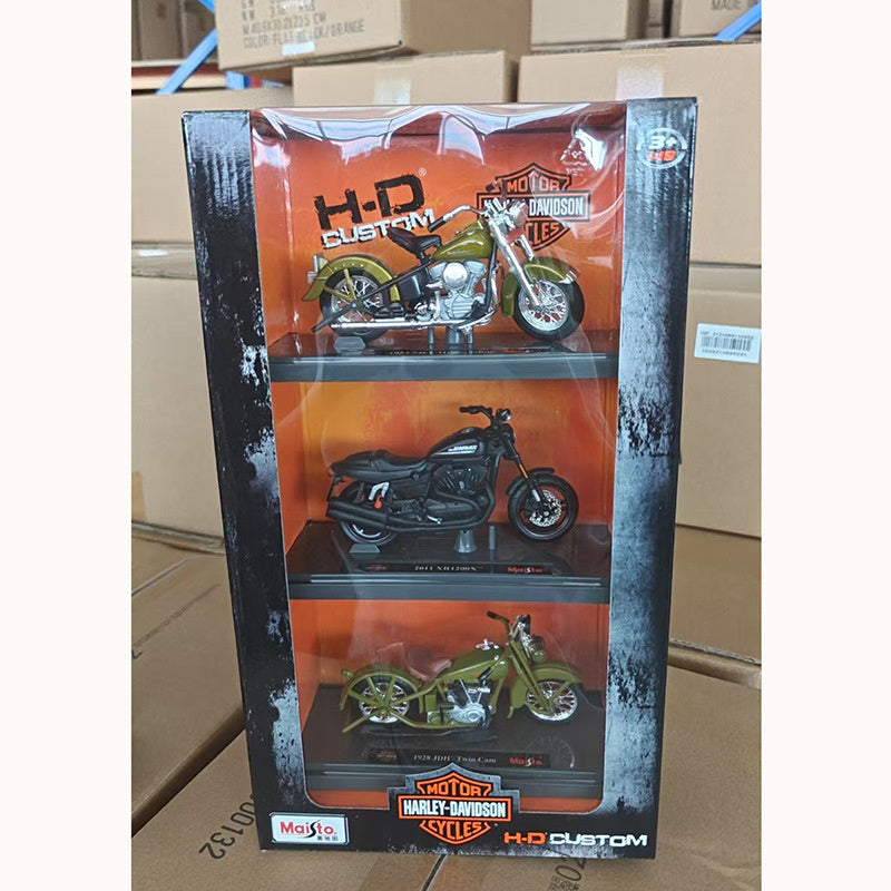 Maisto 1:12 2015 Harley Street Glide Custom Die Cast Motorcycle Model MODCOLS