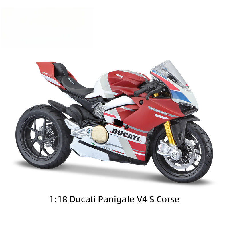Maisto 1:18 Kawasaki & Ducati Street Bike Die cast Motorcycle Model MODCOLS