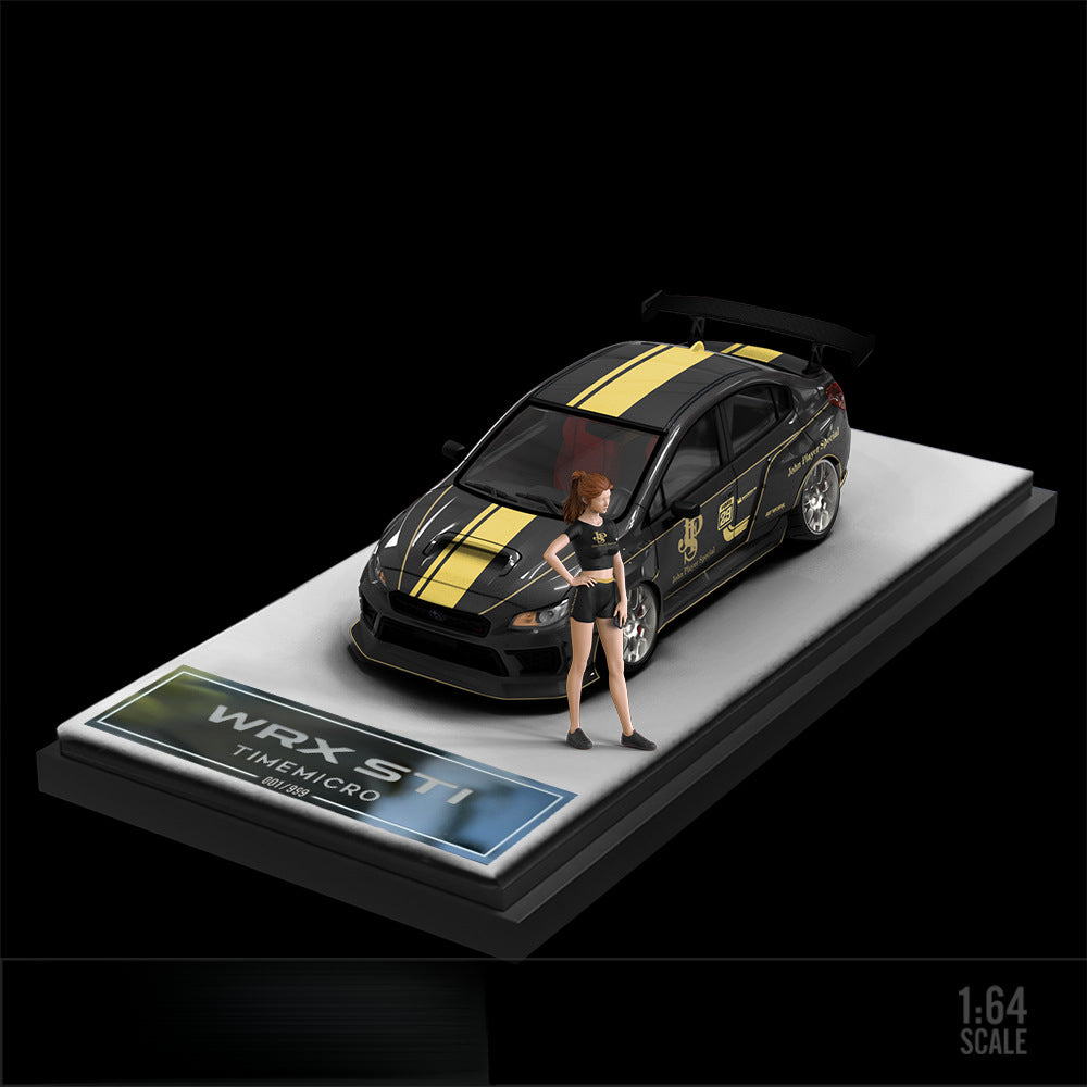 TimeMicro 1:64 Subaru WRX STI Marlboro JPS Livery Die MODCOLS