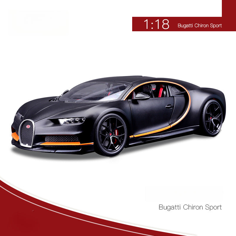 Bburago 1:18 Bugatti Divo Die cast Alloy Car Model Collectible Display Supercar MODCOLS