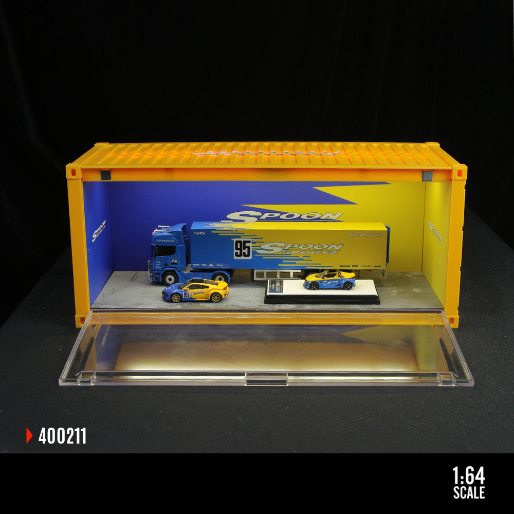 MoreArt Container Scenario – Coca Cola & Spoon Lighted Diorama MODCOLS