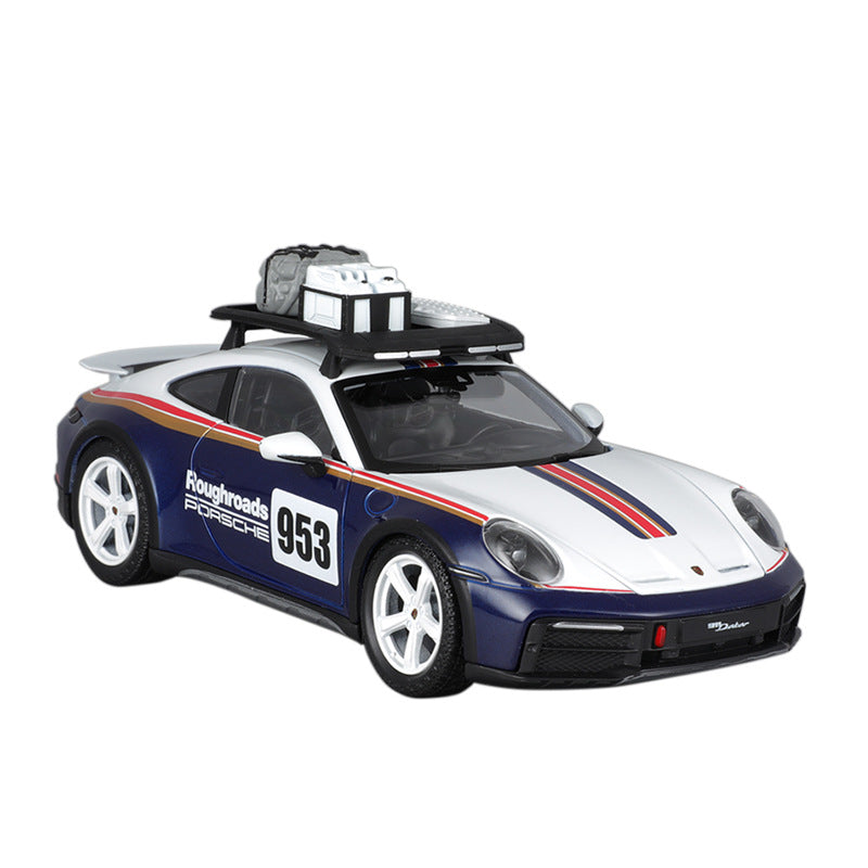 Bburago 1:24 Porsche 953 Dakar Die Cast Model Car MODCOLS