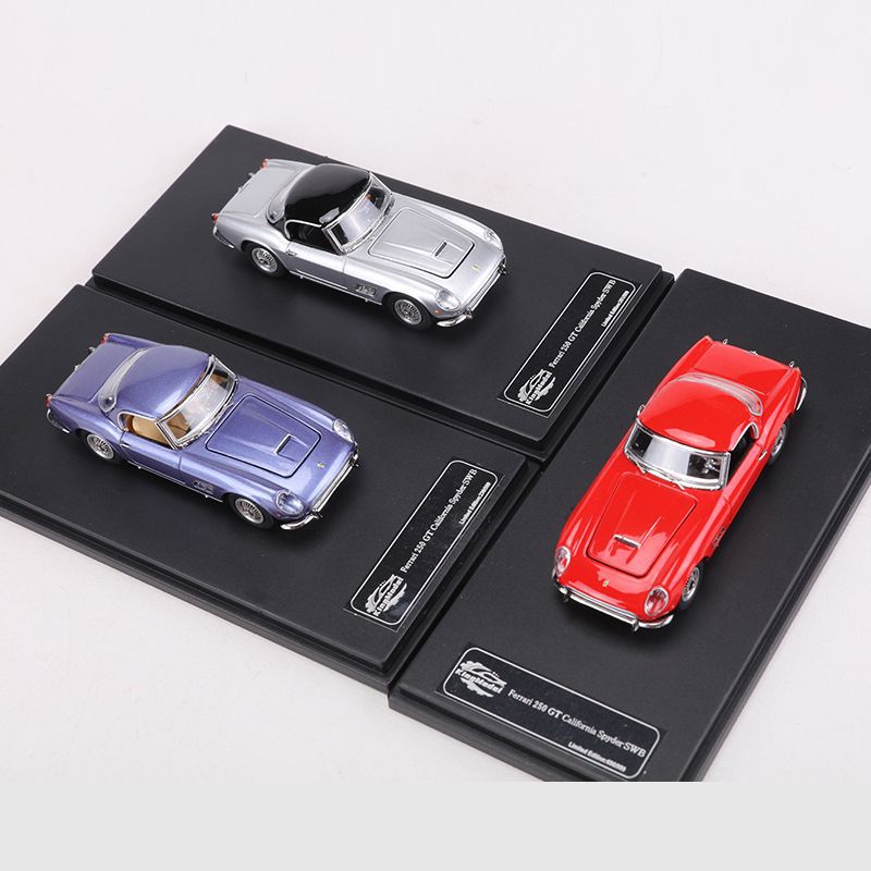 KING MODEL 1:64 Ferrari 250GT SWB California Spyder Diecast Model MODCOLS