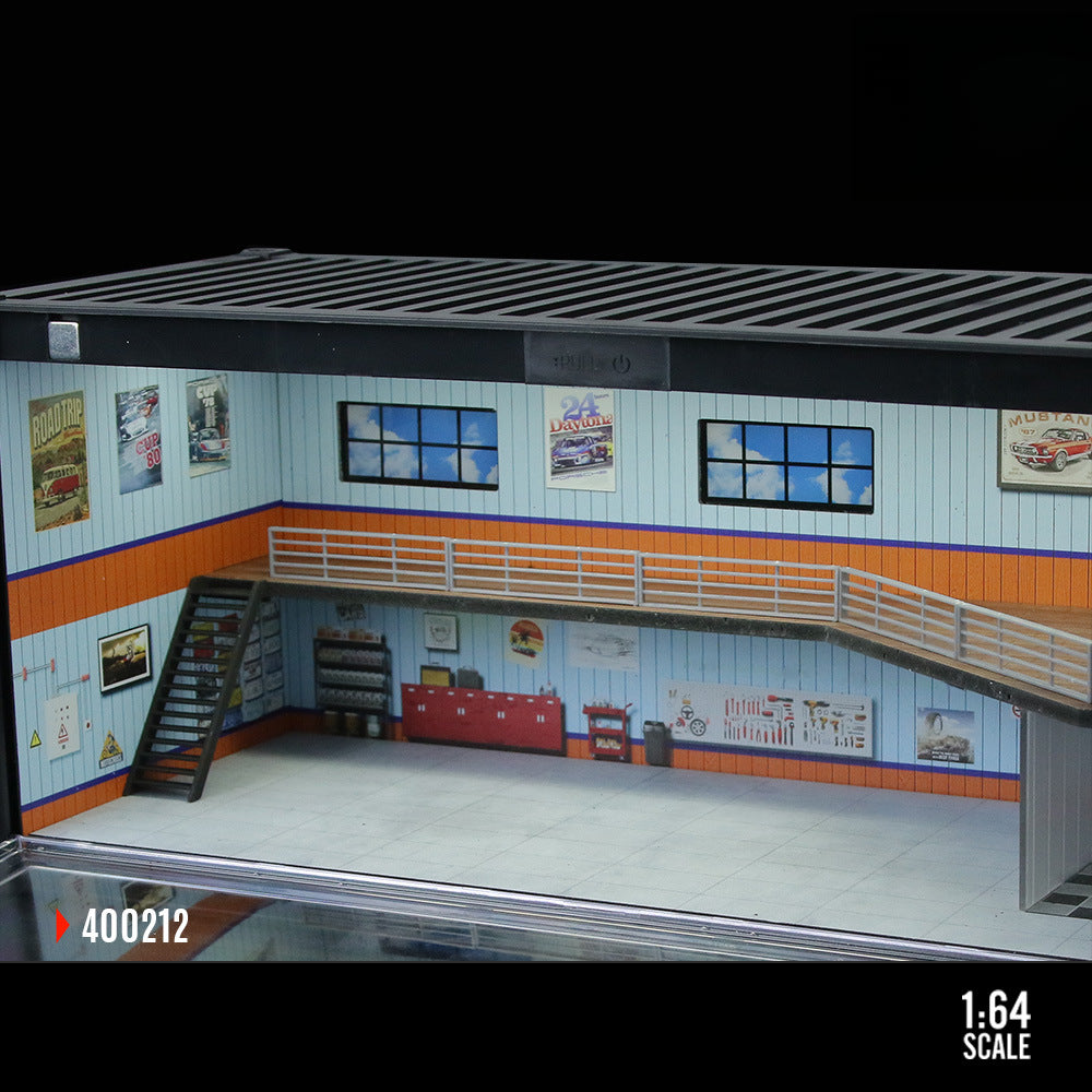 MoreArt Container Repair Shop Scenario E Model MODCOLS