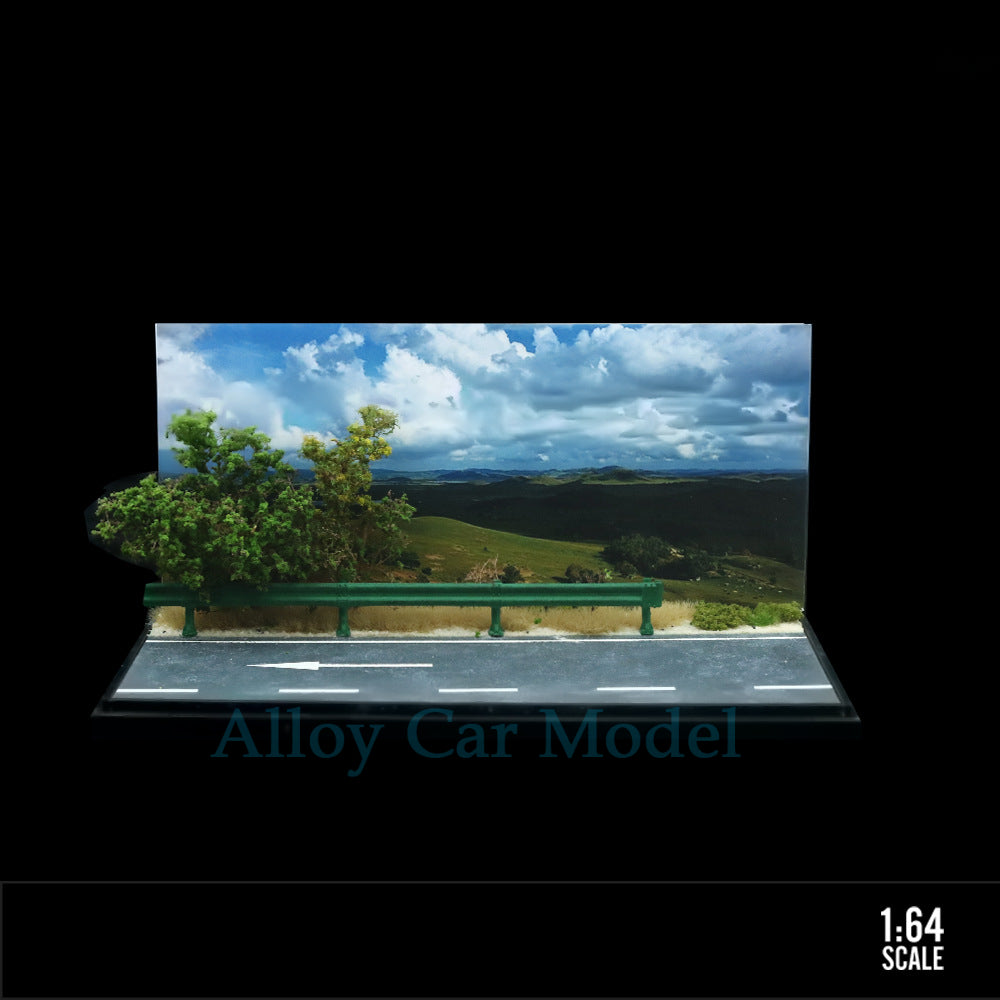 MoreArt 1:64 Mountain Road Scene Model MODCOLS