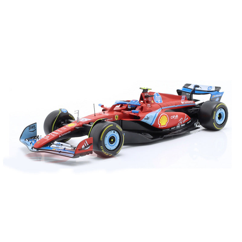 2024 Bburago 1:18 Ferrari SF24 Formula 1 Die cast Model Car F1 Collectible Replica MODCOLS