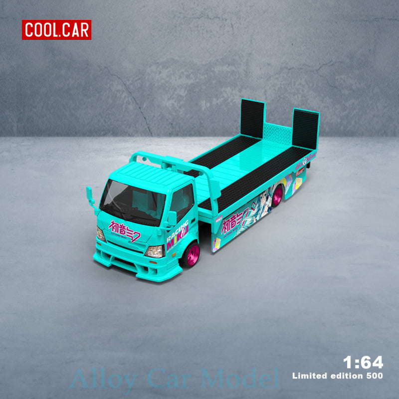 1:64 Scale M4 & H300 Transporter Hatsune Miku Diecast Model Set MODCOLS