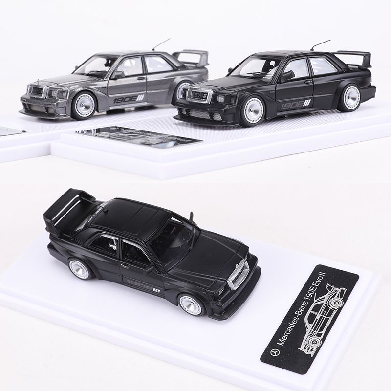BSC 1:64 Mercedes 190E EVO W201 Modified Diecast Model Car MODCOLS