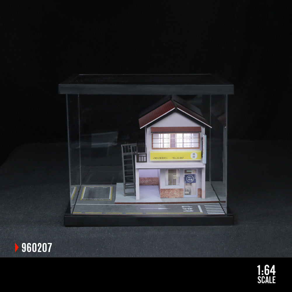 MoreArt 1:64 Street Scene Light Up Diorama Series 07 MODCOLS
