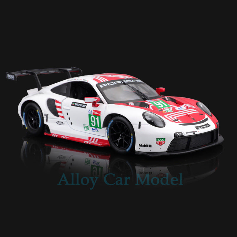 Bburago 1:24 Porsche Diecast Model Car MODCOLS