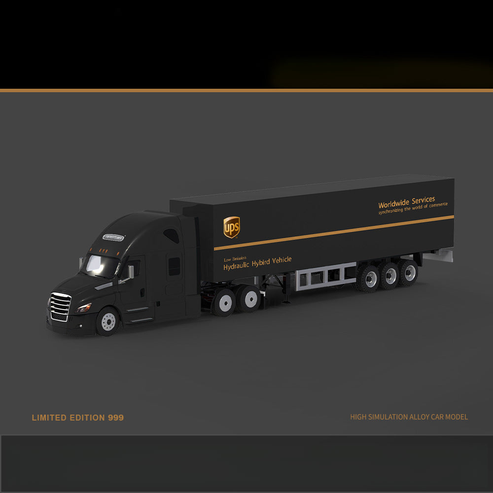 TIMEMICRO * PERKA 1:64 Fläna Container Truck Diecast Model