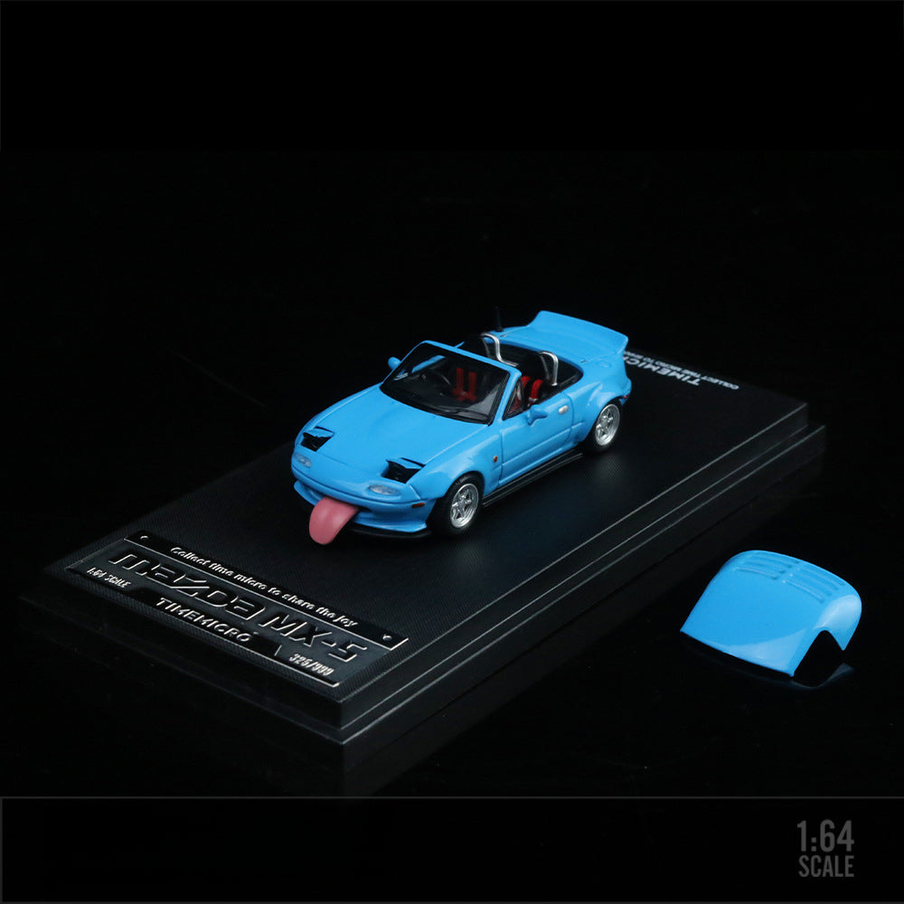 TimeMicro 1:64 Mazda MX5 Solid Color Diecast Model