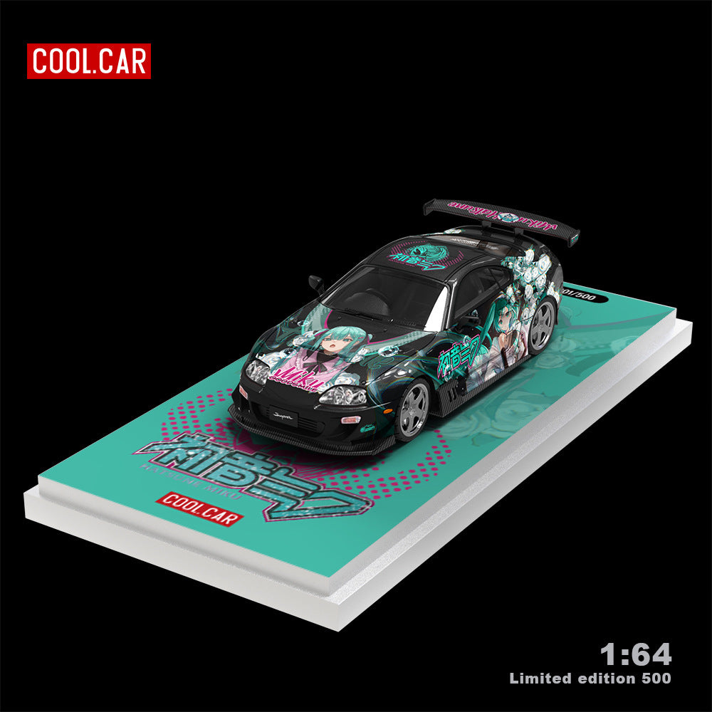 Cool Car 1:64 Supra A80Z Hatsune Miku Livery Diecast Model MODCOLS