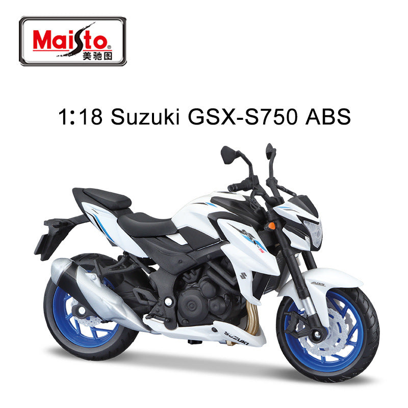 Maisto 1:18 Kawasaki / Ducati / BMW Motorcycle Diecast Model MODCOLS