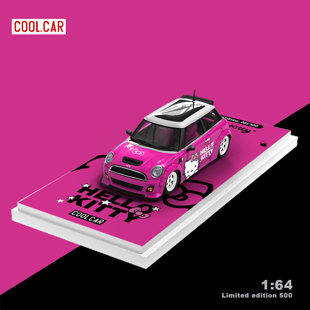 Cool Car 1:64 BMW MINI Kitty Livery Diecast Model MODCOLS