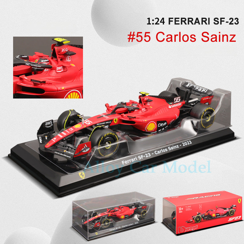 Bburago 1:24 Ferrari F1 SF 23 Diecast Model MODCOLS