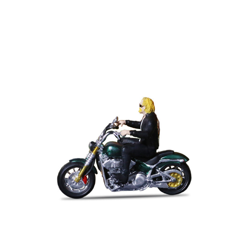 MoreArt 1:64 Harley Biker Gang Resin Figure Model MODCOLS