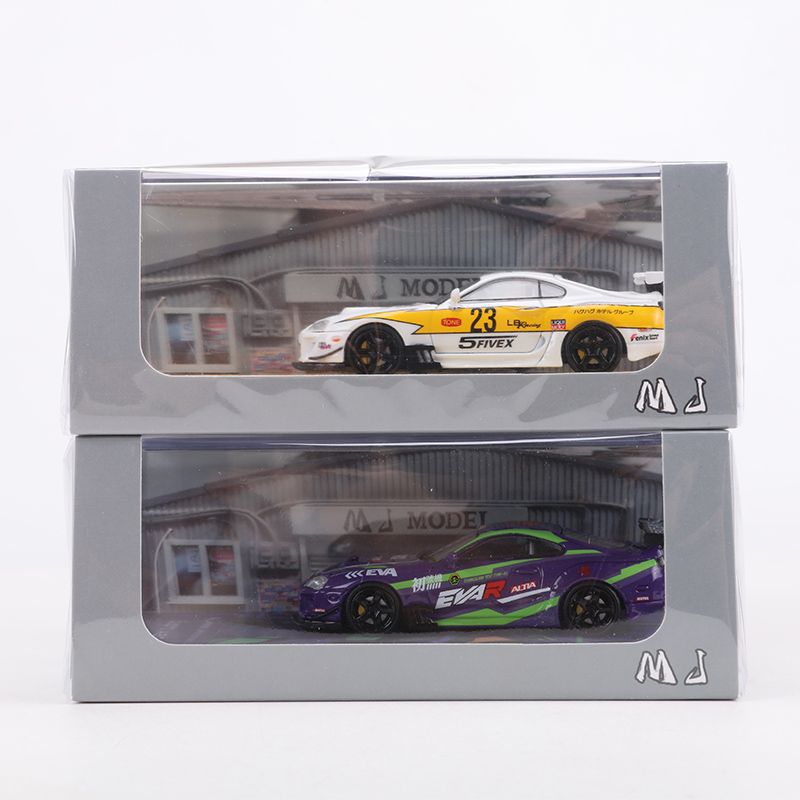 MJ 1:64 Toyota Supra A80 Z Lightning/Elva Custom Diecast Model MODCOLS
